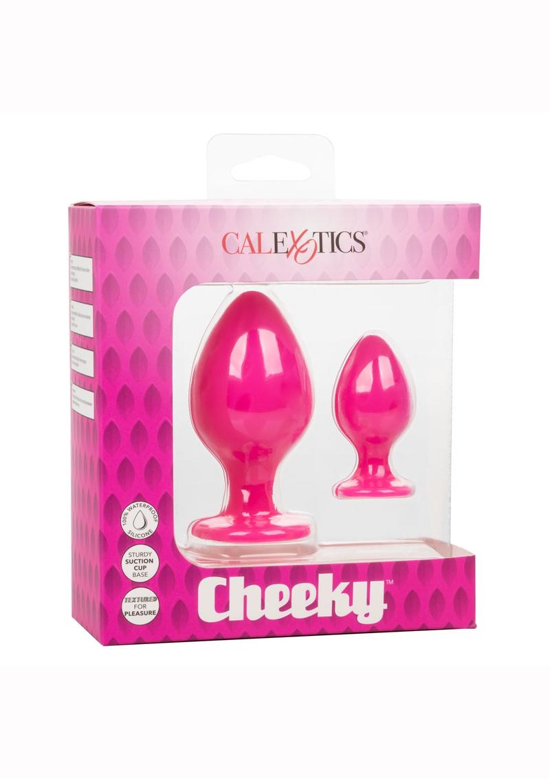 Cheeky Silicone Textured Anal Plugs