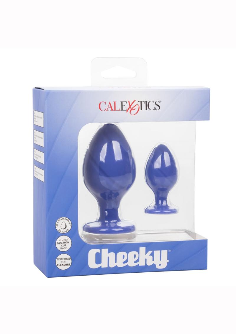 Cheeky Silicone Textured Anal Plugs