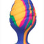 Cheeky Swirl Tie-Dye Silicone Plug
