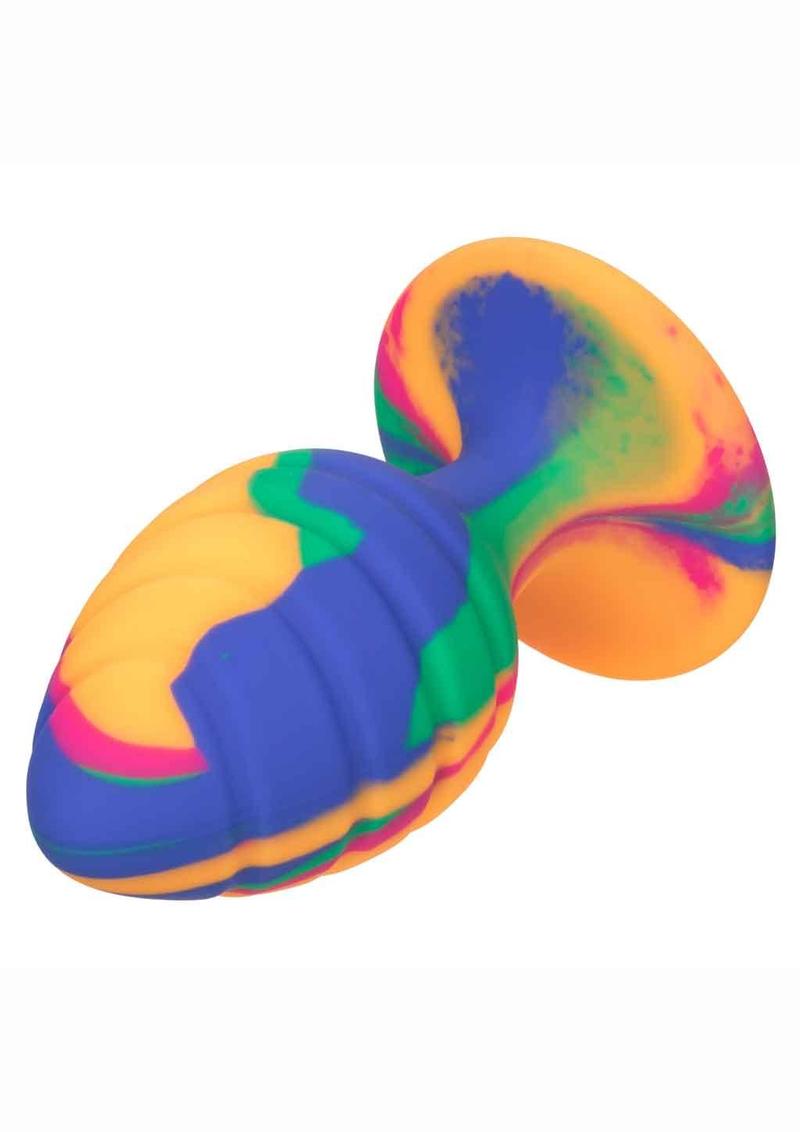 Cheeky Swirl Tie-Dye Silicone Plug