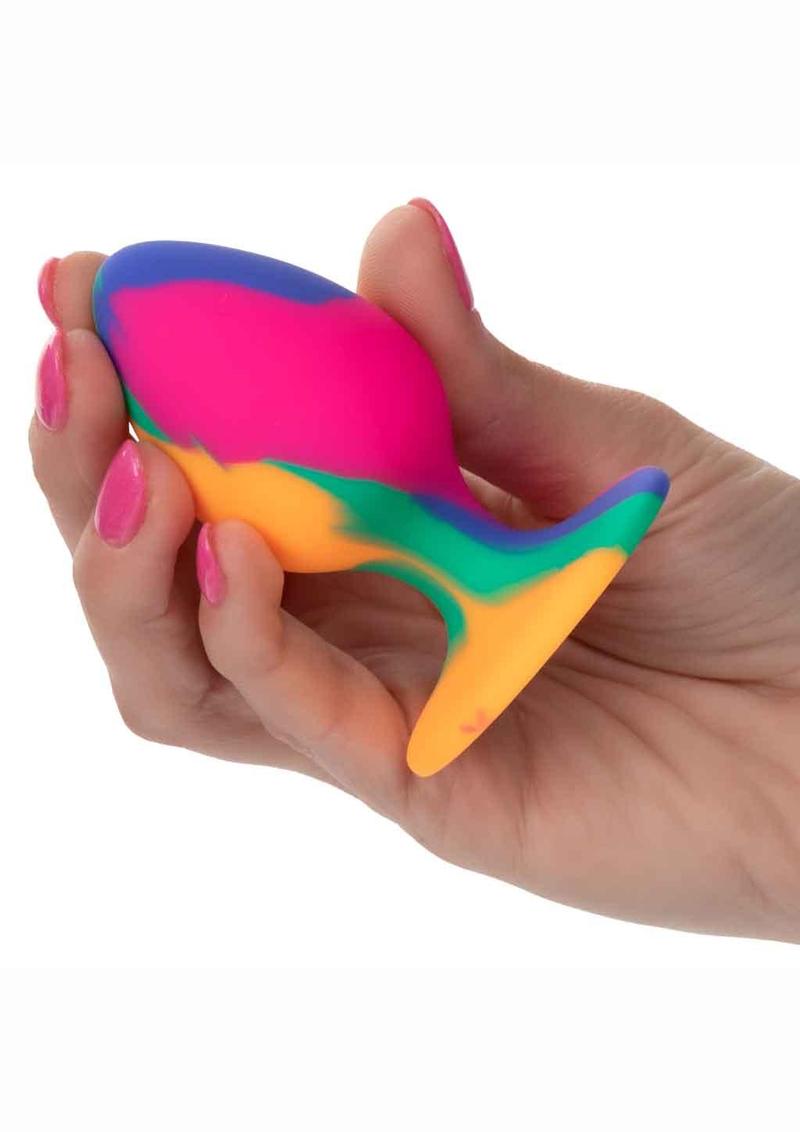 Cheeky Tie-Dye Silicone Plug - Multicolor - Medium