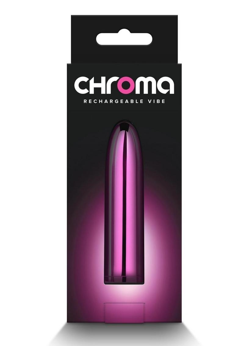 Chroma Petite Bullet Rechargeable Vibrator - Pink