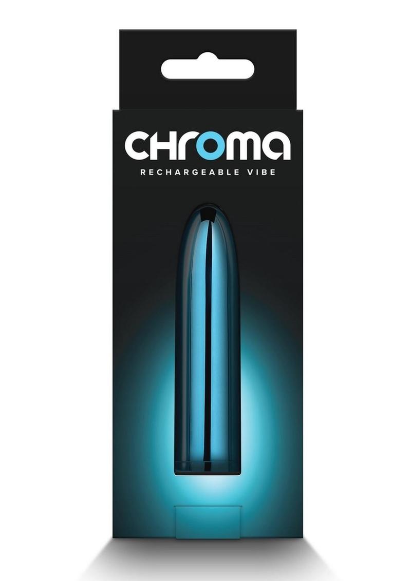 Chroma Petite Bullet Rechargeable Vibrator - Teal