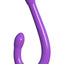 Classix Double Whammy Double Dildo - Purple - 17.25in