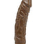Classix Jelly Chocolate Dream No. 2 Realistic Vibrating Dildo - Brown/Chocolate - 8in