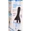 Cleanstream Automatic Vibrating Rechargeable Silicone Enema Bulb - Black/Clear