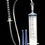 Cleanstream Enema Syringe with Attachments - Clear