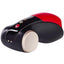 Cobra Libre II Silicone Penis Head Masturbator - Black/Red