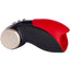 Cobra Libre II Silicone Penis Head Masturbator - Black/Red