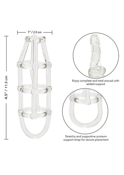 Cock Cage Penis Enhancer - Clear