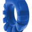 Cock-Lug Silicone Lugged Cock Ring - Marine