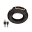 Cockpower Heat Up Rechargeable Silicone Cock Ring - Black