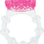Color Pop Quickie Screaming O Vibrating Ring Silicone Cock Ring - Pink