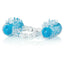 Color Pop Quickie Two-O Silicone Dual Vibrating Cock Ring