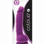 Colours Dual Density Silicone Dildo - Purple - 5in