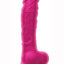 Colours Dual Density Silicone Dildo - Pink - 8in