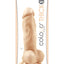 Colours Pleasures Silicone Thick Dildo - Vanilla/White - 5in