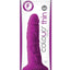 Colours Pleasures Silicone Thin Dildo - Purple - 5in