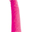 Colours Pleasures Silicone Thin Dildo - Pink - 8in