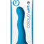 Colours Wave Silicone Dildo - Blue/White - 6in