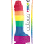 Colours Pride Edition Silicone Dildo - Multicolor/Rainbow - 6in