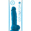 Coloursoft Silicone Dildo - Blue - 5in