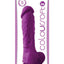 Coloursoft Silicone Dildo - Purple - 8in