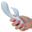 Contour Kali Rechargeable Silicone Rabbit Vibrator - Blue