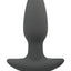 Corked 2 Silicone Anal Plug - Charcoal/Grey - Medium
