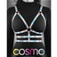 Cosmo Harness Bewitch Chest Harness - Multicolor/Rainbow - Medium/Small
