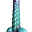 Creature Cock Galactic Breeder Ovipositor Silicone Dildo - Blue/Red/Teal