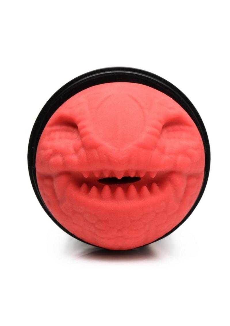 Creature Cocks Dragon Snatch Stroker - Black/Red