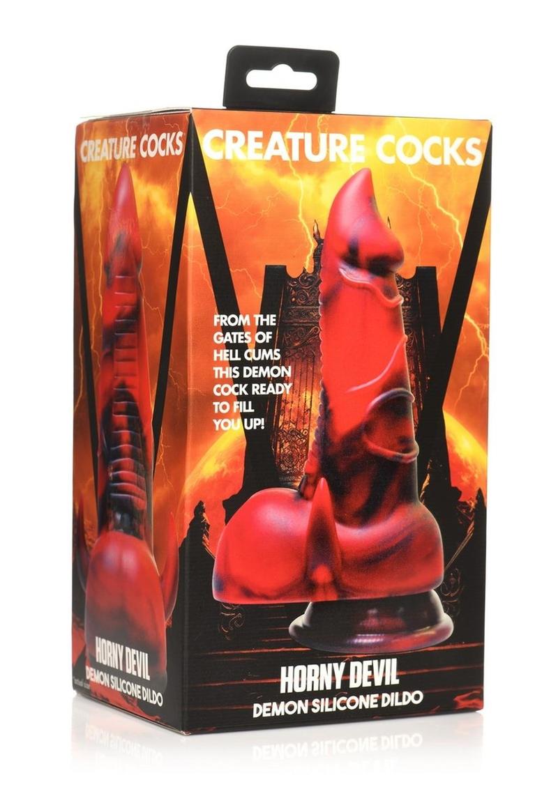 Creature Cocks Horny Devil Demon Silicone Dildo