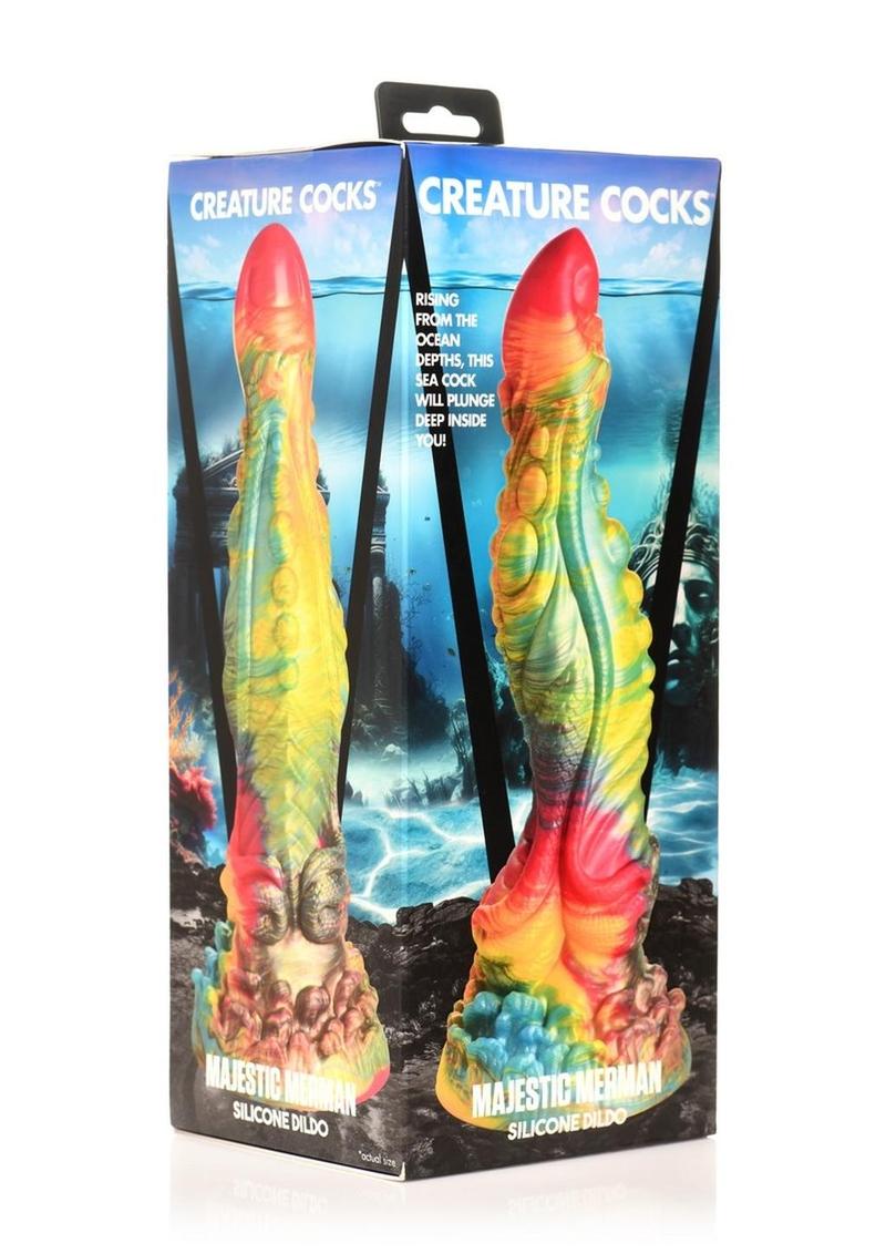 Creature Cocks Majestic Merman Silicone Dildo