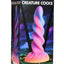 Creature Cocks Moon Rider Glow In The Dark Unicorn Silicone Dildo - Glow In The Dark/Multicolor