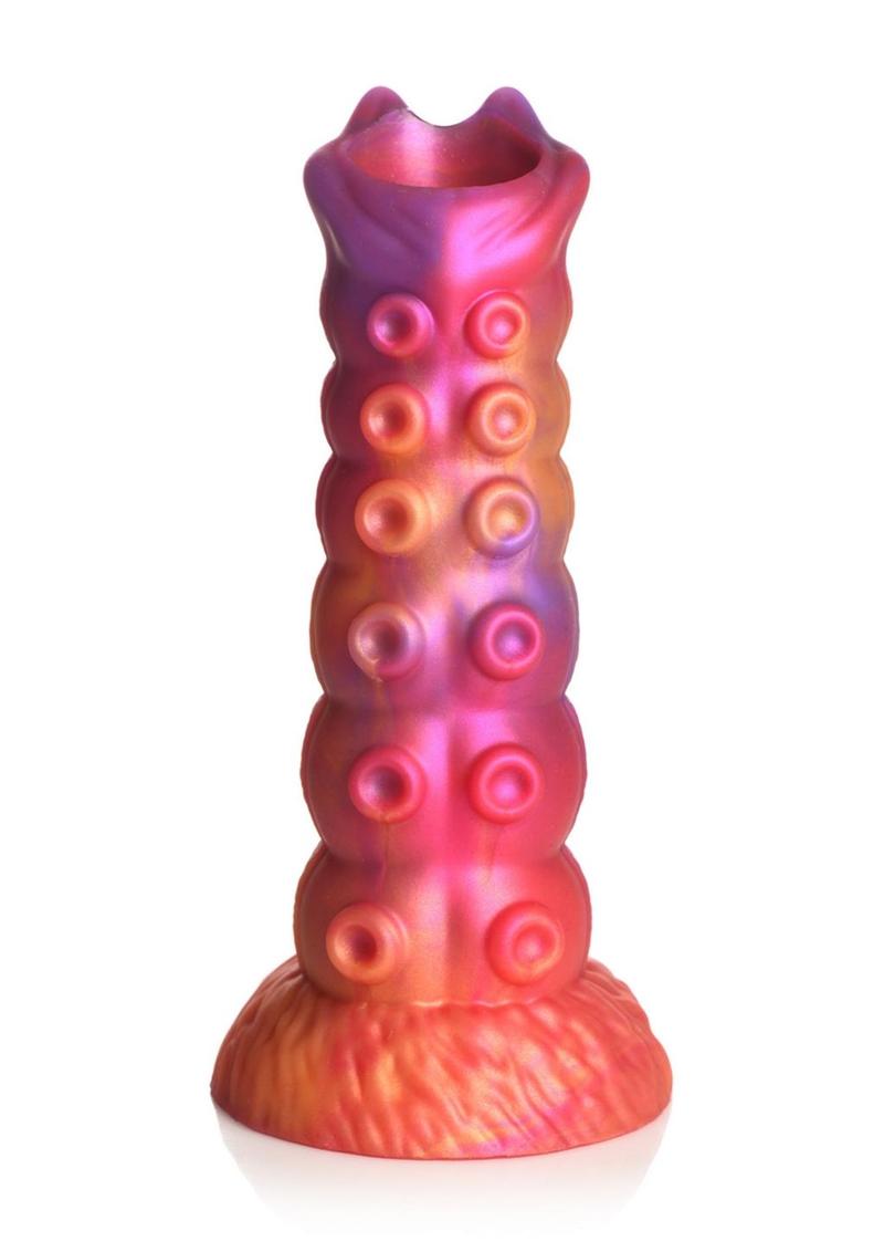 Creature Cocks Nymphoid Ovipositor Silicone Dildo - Multicolor