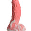 Creature Cocks Pegasus Pecker Winged Silicone Dildo - Pink/White