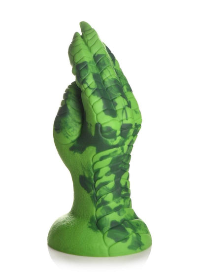 Creature Cocks Raptor Claw Fisting Silicone Dildo - Green