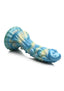 Creature Cocks Sea Stallion Silicone Rechargeable Dildo with Remote - Blue/Yellow