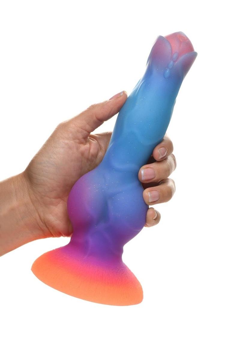 Creature Cocks Space Cock Glow In The Dark Silicone Alien Dildo