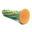 Creature Cocks Stegosaurus Spiky Reptile Silicone Dildo - Gold/Teal