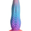 Creature Cocks Tenta-Cock Glow In The Dark Silicone Dildo - Glow In The Dark/Multicolor