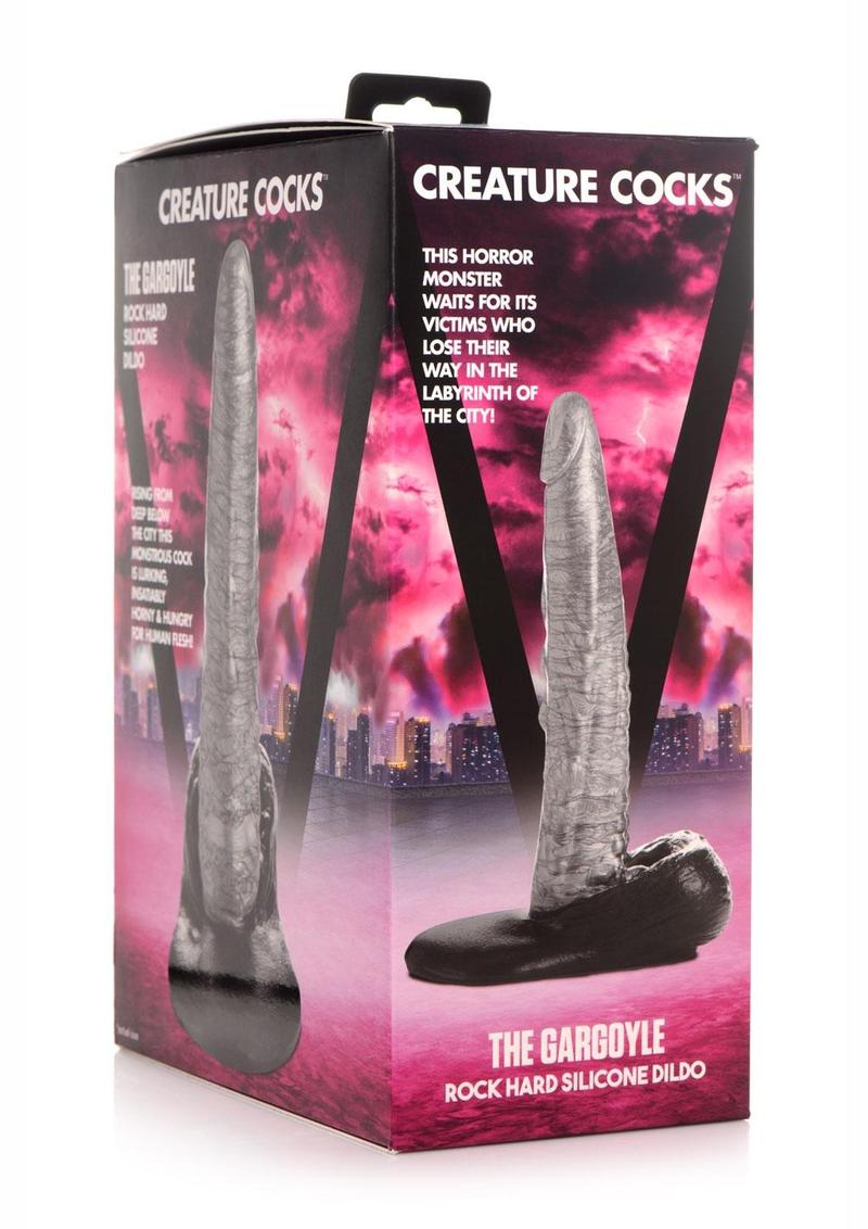 Creature Cocks The Gargoyle Rock Hard Silicone Dildo