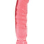 Crystal Jellies Big Boy Dildo - Pink - 12in