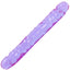 Crystal Jellies Jr. Double Dildo - Purple - 12in