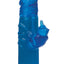 Crystal Playmate Dual Vibrating Massager - Blue