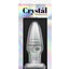 Crystal Premium Glass Butt Plug - Clear