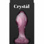 Crystal Premium Glass Flower Probe - Pink