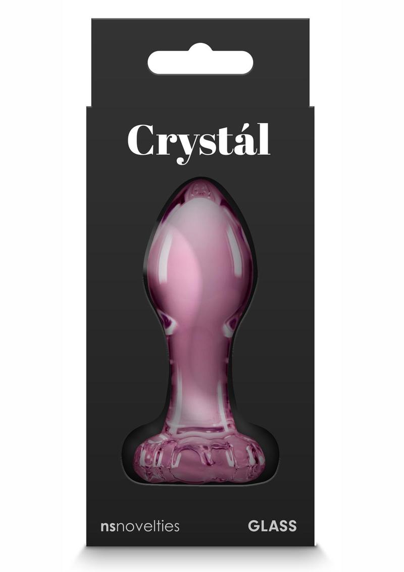 Crystal Premium Glass Flower Probe - Pink