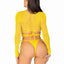 Daisy Lace Wrap-Around Crop Top and Side Tie Panty